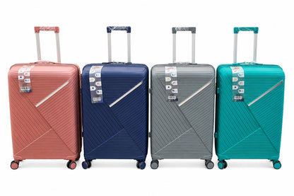 SET 4 VALIGIE | vari colori con bagaglio a mano con ruote removibili