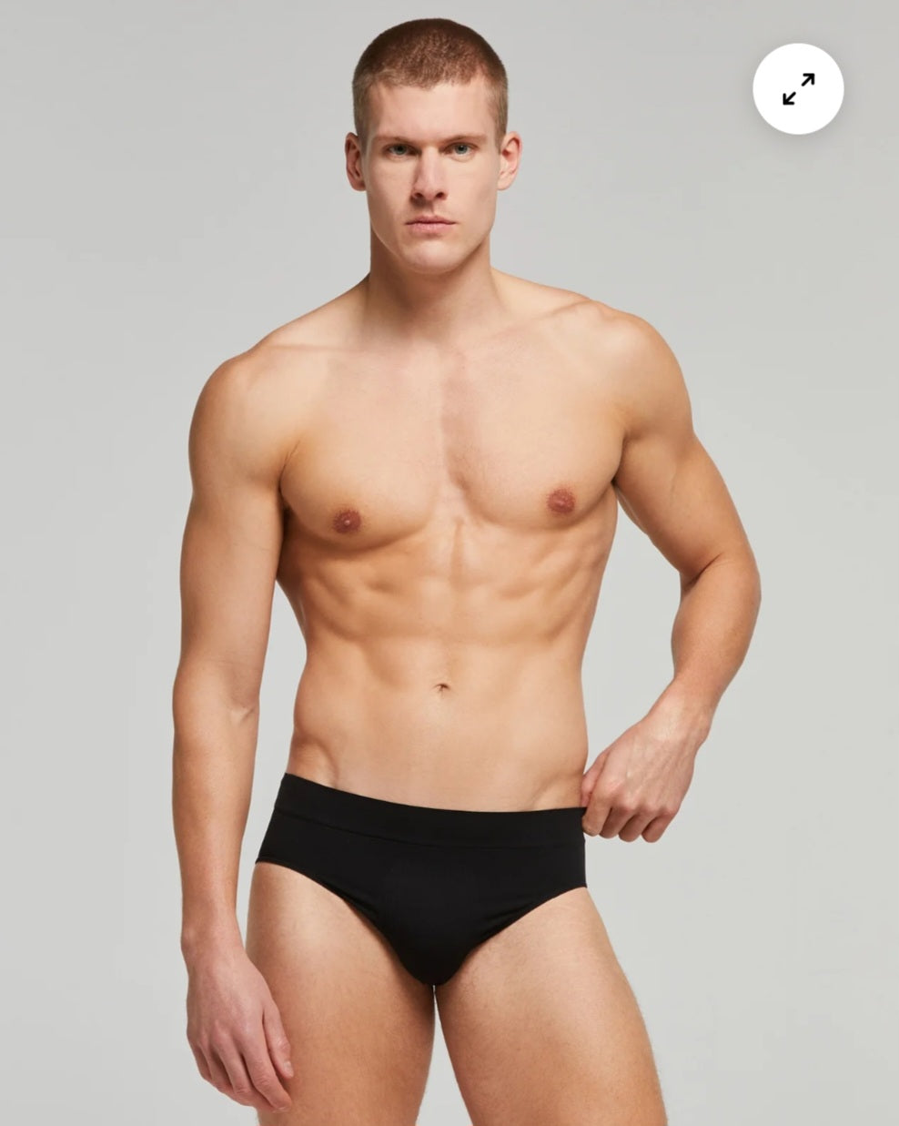 3 SLIP UOMO POMPEA|Seamless in confezione colorata in nero,blu e  grigio