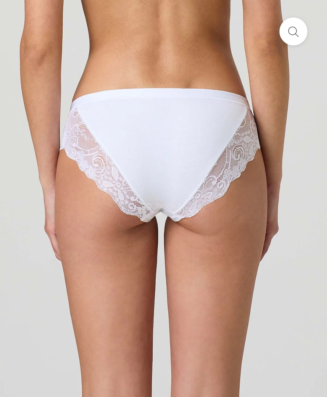 SLIP JADEA art.518   | in cotone modal con fascia e pizzo giro gamba