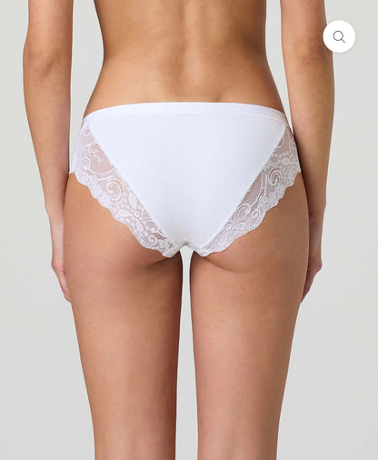 SLIP JADEA art.518   | in cotone modal con fascia e pizzo giro gamba