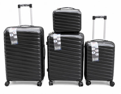 SET 4 VALIGIE | vari colori con bagaglio a mano con ruote removibili