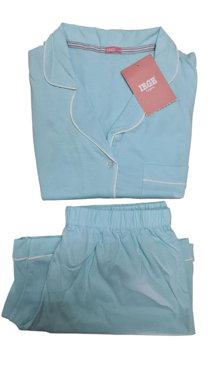 PIGIAMA IRGE DONNA art mic2365 | canotta spalla larga + pantaloncino in 2 colori